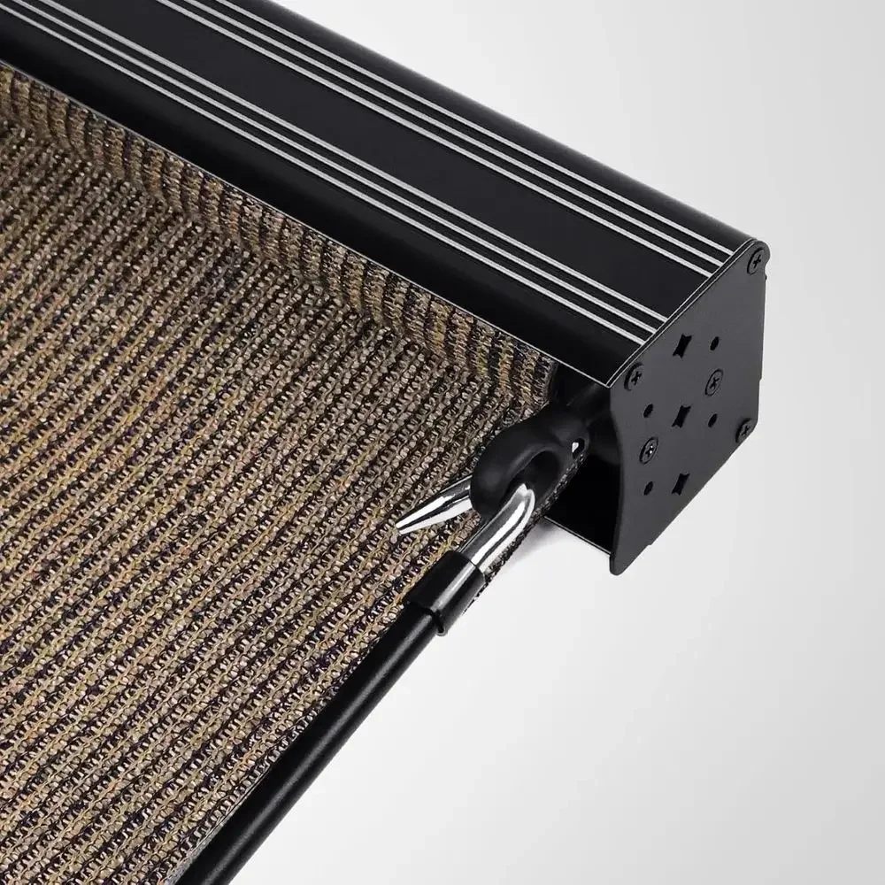 8' Wide x 8' High Mocha Fabric Outdoor Roll-Up Shade with Valance and Wand Control for Patios and GazebosTime-limited
8' Wide x 8' High Mocha Fabric Outdoor Roll-Up Shade with Valance and Wand Control for Patios and GazebosTime-limited