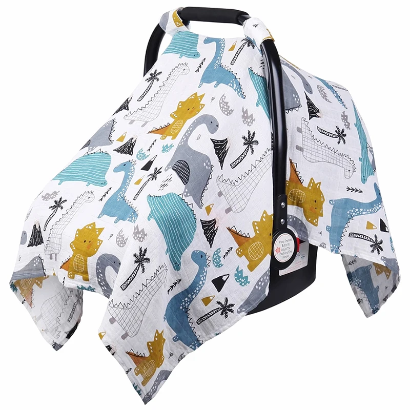 Baby Muslin Cotton Blanket Car Seat Cover Breathable Sunshade Safety Basket Cradle Cap Sun Canopy Newborn Stroller Accessory
Baby Muslin Cotton Blanket Car Seat Cover Breathable Sunshade Safety Basket Cradle Cap Sun Canopy Newborn Stroller Accessory