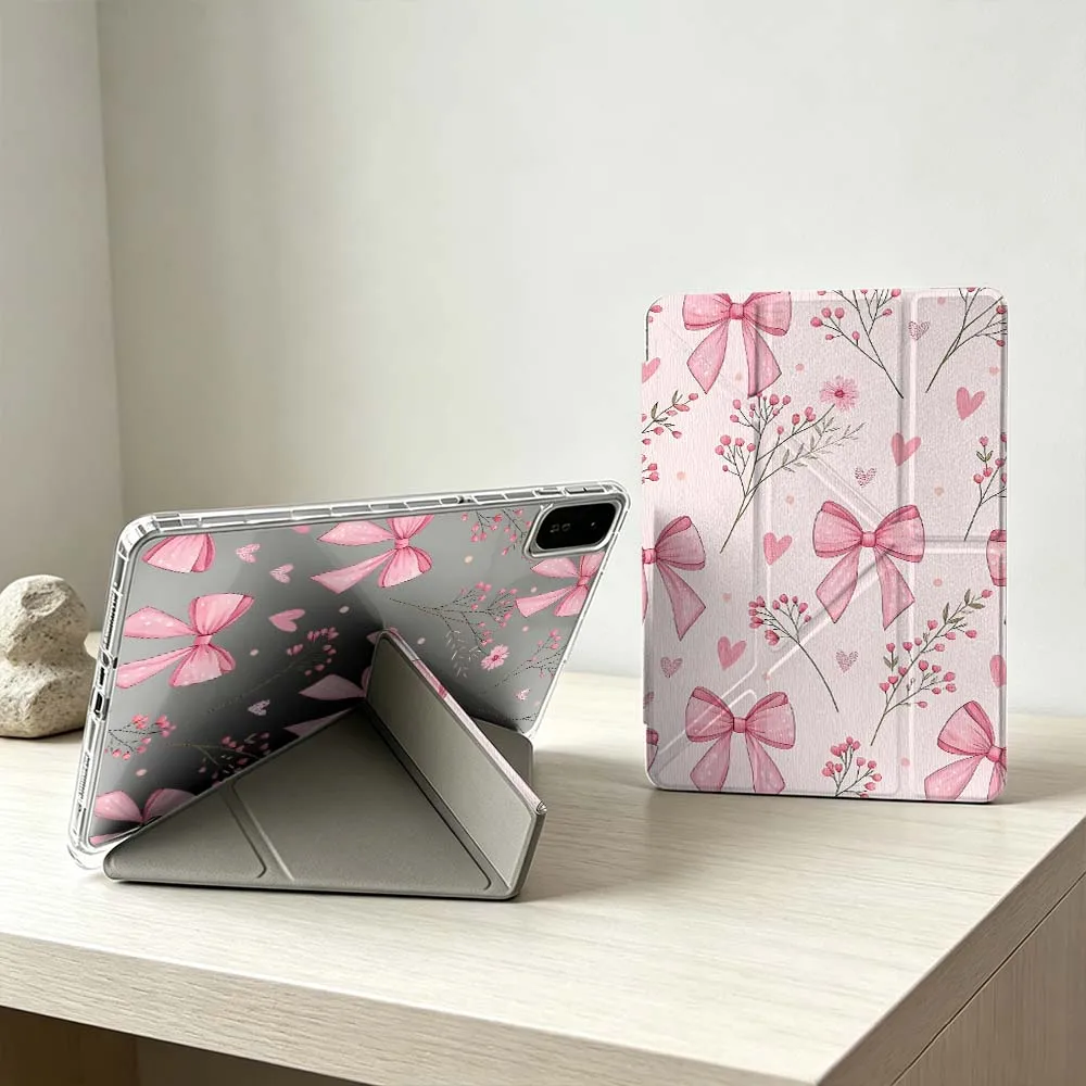 Cartoon Pink Bow Flower Heart Soft For Xiaomi Mi Pad 8 7 6 5 Pro Redmi Pad SE 2 Poco Pad Foldable 3Y Tablet Case
Cartoon Pink Bow Flower Heart Soft For Xiaomi Mi Pad 8 7 6 5 Pro Redmi Pad SE 2 Poco Pad Foldable 3Y Tablet Case