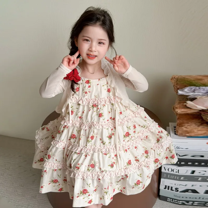 Girls Dress Set Summer Style 2026 New Childrens Princess Summer Baby Dress Korean Edition Fashionable Clothes
Girls Dress Set Summer Style 2026 New Childrens Princess Summer Baby Dress Korean Edition Fashionable Clothes