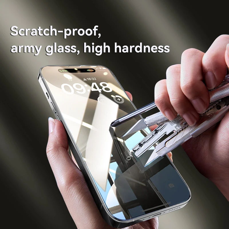 CAFELE Premium Screen Protector Anti Explosion for iphone 16 Pro Max Plus HD Tempered Glass Clear Protective Film Front Cover
CAFELE Premium Screen Protector Anti Explosion for iphone 16 Pro Max Plus HD Tempered Glass Clear Protective Film Front Cover