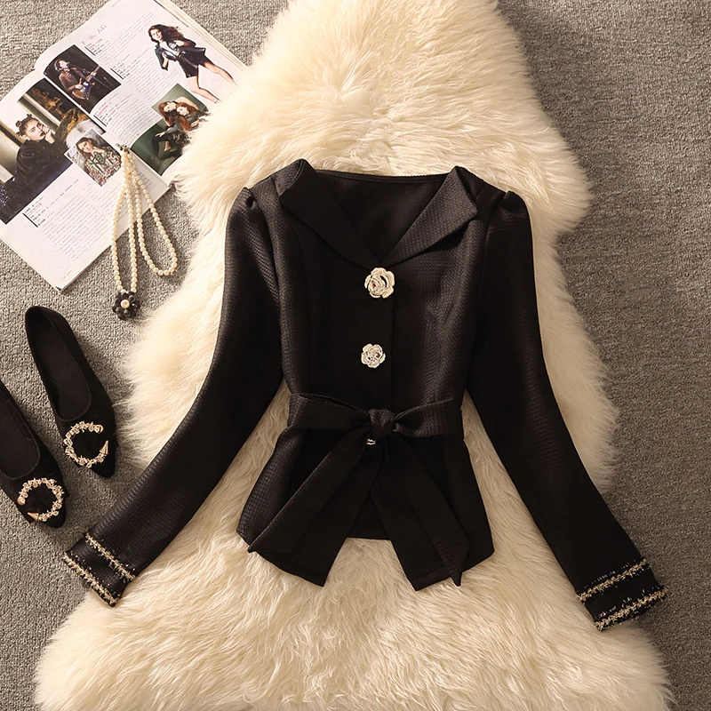 Elegant Slim Fit Long Sleeve Shirt with Belt Asymmetrical Design French Style Women's Premium Quality Spring 2026 Fashion
Elegant Slim Fit Long Sleeve Shirt with Belt Asymmetrical Design French Style Women's Premium Quality Spring 2026 Fashion