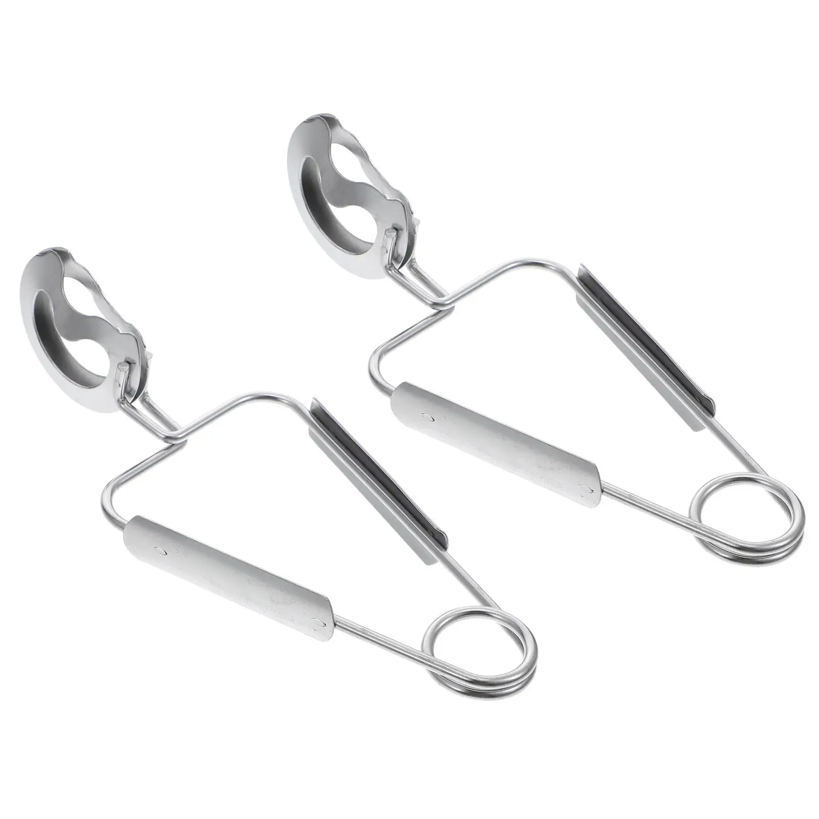 2Pcs Stainless Steel Snail Tongs Escargot Kitchen Tool Food Serving Clip Heat Resistant Safety Compact Practical Spring Design
2Pcs Stainless Steel Snail Tongs Escargot Kitchen Tool Food Serving Clip Heat Resistant Safety Compact Practical Spring Design