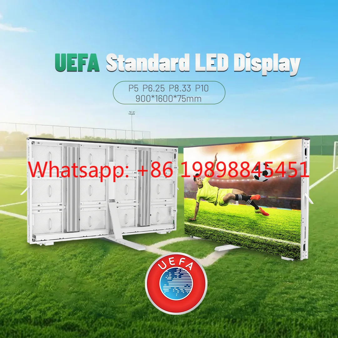 Outdoor P5 P8 P10 P6.67 LED-Bildschirm LED-Anzeigetafeln RAYBO Fubballstadion Perimeter 960*960 mm Werbung Wand
Outdoor P5 P8 P10 P6.67 LED-Bildschirm LED-Anzeigetafeln RAYBO Fubballstadion Perimeter 960*960 mm Werbung Wand