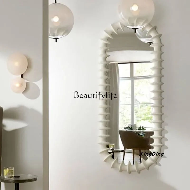 Internet Celebrity Living Room Full-Length Mirror Wall-Mounted French Irregular Oval Wall-Mounted Dressing Mirror
Internet Celebrity Living Room Full-Length Mirror Wall-Mounted French Irregular Oval Wall-Mounted Dressing Mirror