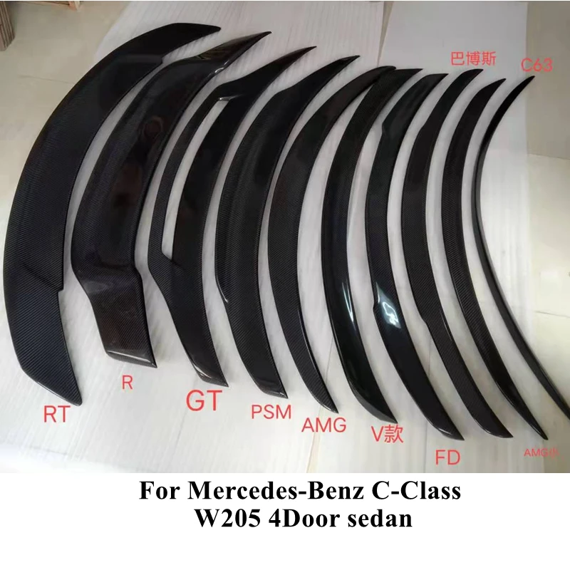 For Mercedes-Benz C-Class W205 4Door sedan Carbon Fiber Rear Spoiler Trunk Wing 2014-2021
For Mercedes-Benz C-Class W205 4Door sedan Carbon Fiber Rear Spoiler Trunk Wing 2014-2021