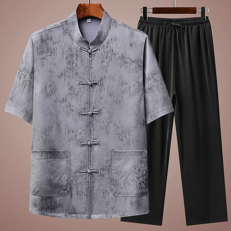 Shirts +Trousers 2026 Summer Men's Fashion Trend Comfortable Casual High Quality Breathable Chinese Style Two-Piece set men
Shirts +Trousers 2026 Summer Men's Fashion Trend Comfortable Casual High Quality Breathable Chinese Style Two-Piece set men