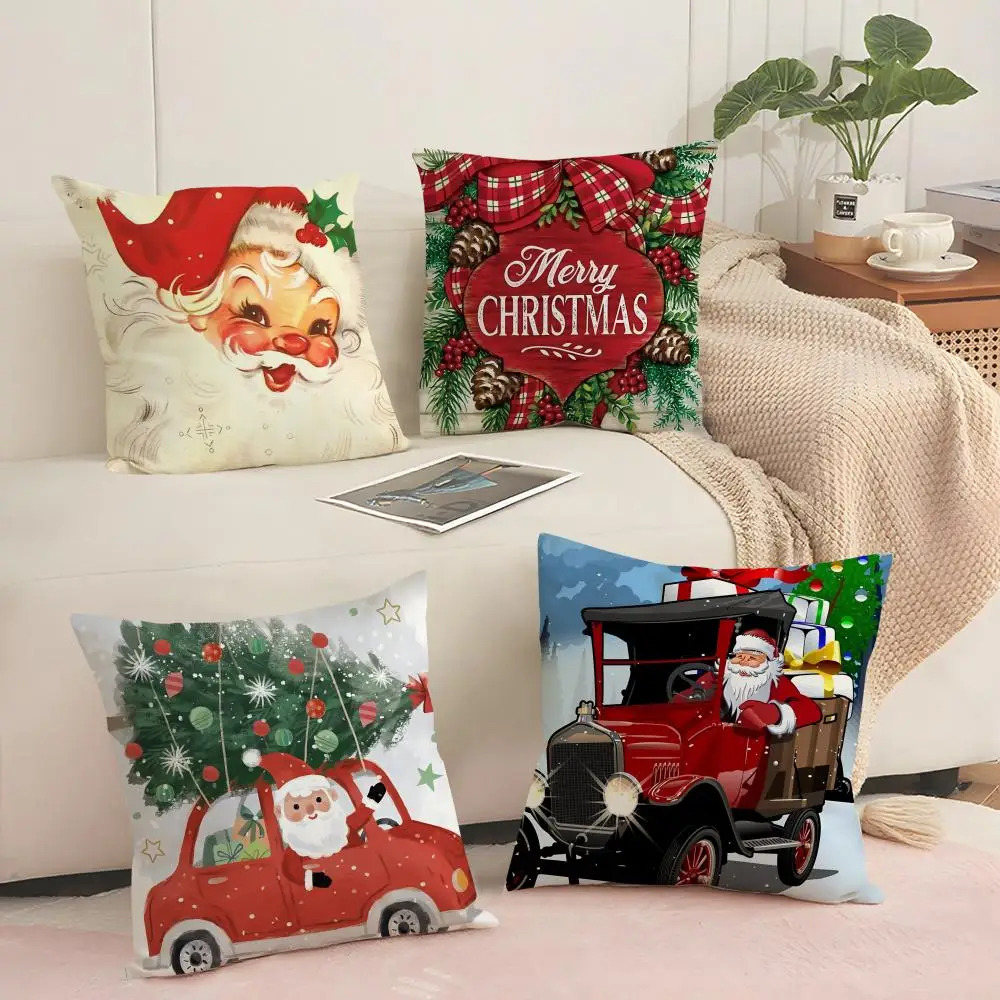 Christmas Day Cushion Cover Silky Short Plush with Invisible Zipper Dustproof Sofa Pillow Case for Home Decor
Christmas Day Cushion Cover Silky Short Plush with Invisible Zipper Dustproof Sofa Pillow Case for Home Decor