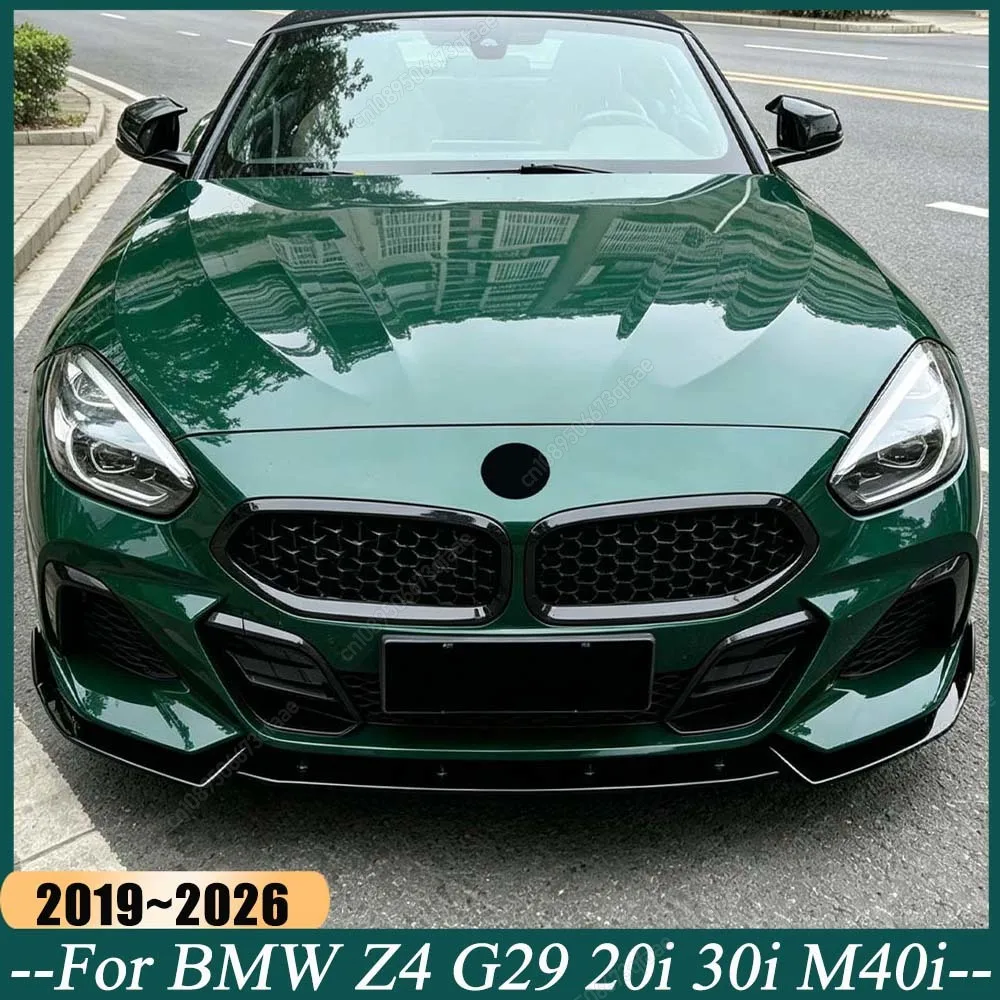 Car Front Bumper Splitter Lip Spoiler Diffuser Chin Protector For BMW Z4 G29 20i 30i M40i 2019-2026 ABS Glossy Black Kits Tuning
Car Front Bumper Splitter Lip Spoiler Diffuser Chin Protector For BMW Z4 G29 20i 30i M40i 2019-2026 ABS Glossy Black Kits Tuning