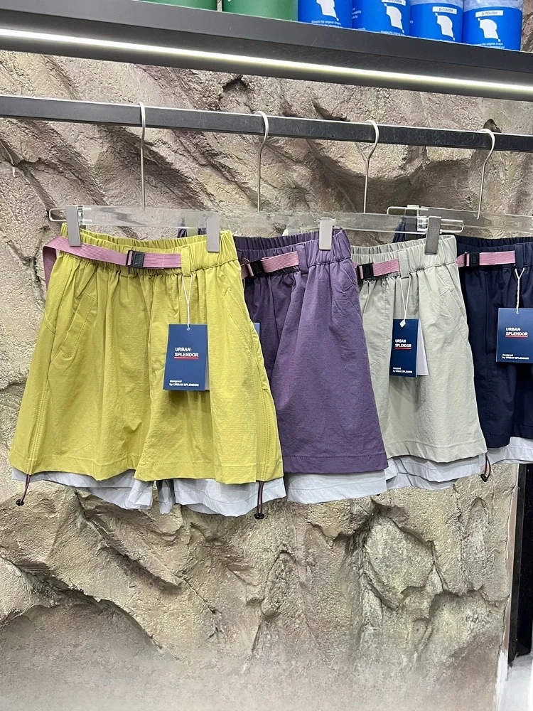 Quick Dry Lightweight Breathable Elastic Waist Outdoor Cycling Shorts Women's A-Line Skirt Pants Standard Fit Summer Fashion
Quick Dry Lightweight Breathable Elastic Waist Outdoor Cycling Shorts Women's A-Line Skirt Pants Standard Fit Summer Fashion