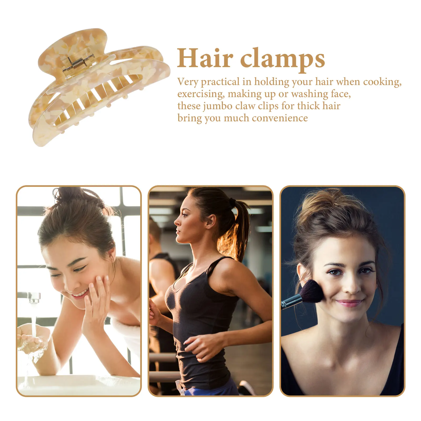 Marble Moon Claw Clips Acetate Sheet Large Size Thick Hair Women Practical Daily Party Hairstyling Tool Hair Accessories
Marble Moon Claw Clips Acetate Sheet Large Size Thick Hair Women Practical Daily Party Hairstyling Tool Hair Accessories