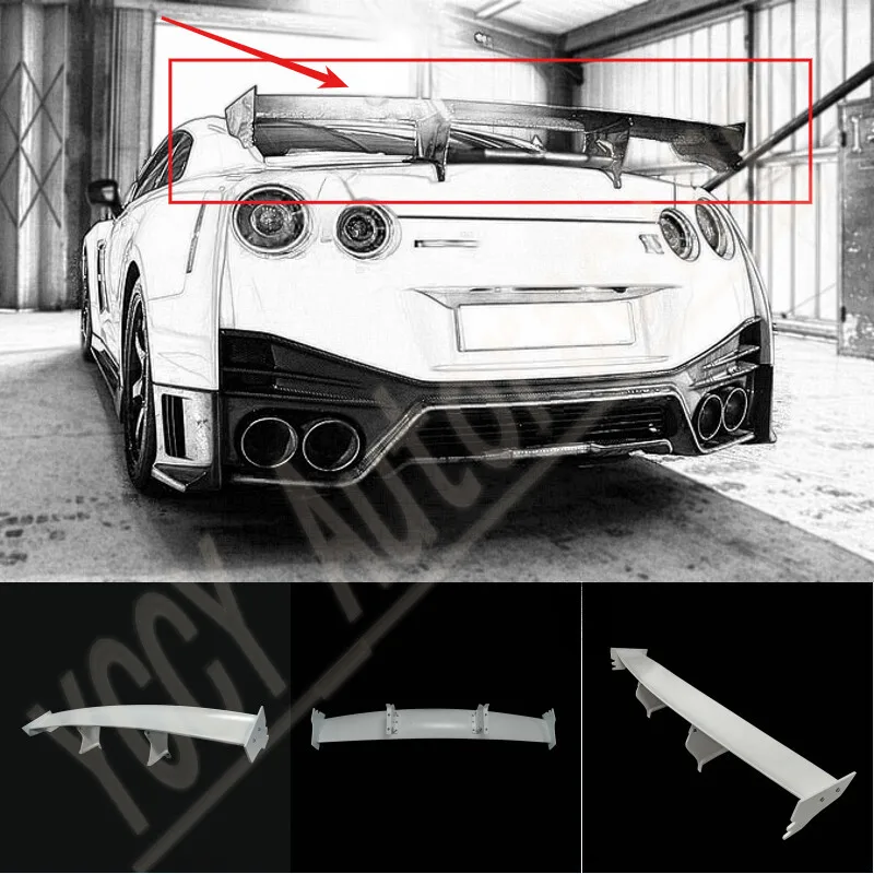 For Nissan GTR 09-16 R35 GT-R Rear Trunk GT Spoiler Wing LIP FRP Unpainted
For Nissan GTR 09-16 R35 GT-R Rear Trunk GT Spoiler Wing LIP FRP Unpainted