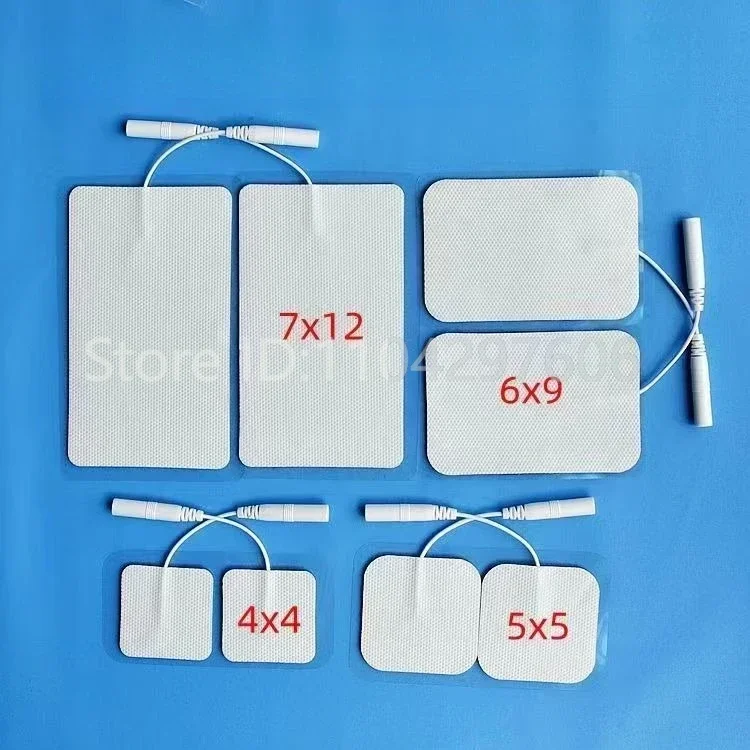 20pcs = 10 Pairs TENS Electrodes Pads With Conductive Gel Size 7cm*12cm 10*15cm With Standard 2.0mm Connect For TENS/EMS Units
20pcs = 10 Pairs TENS Electrodes Pads With Conductive Gel Size 7cm*12cm 10*15cm With Standard 2.0mm Connect For TENS/EMS Units