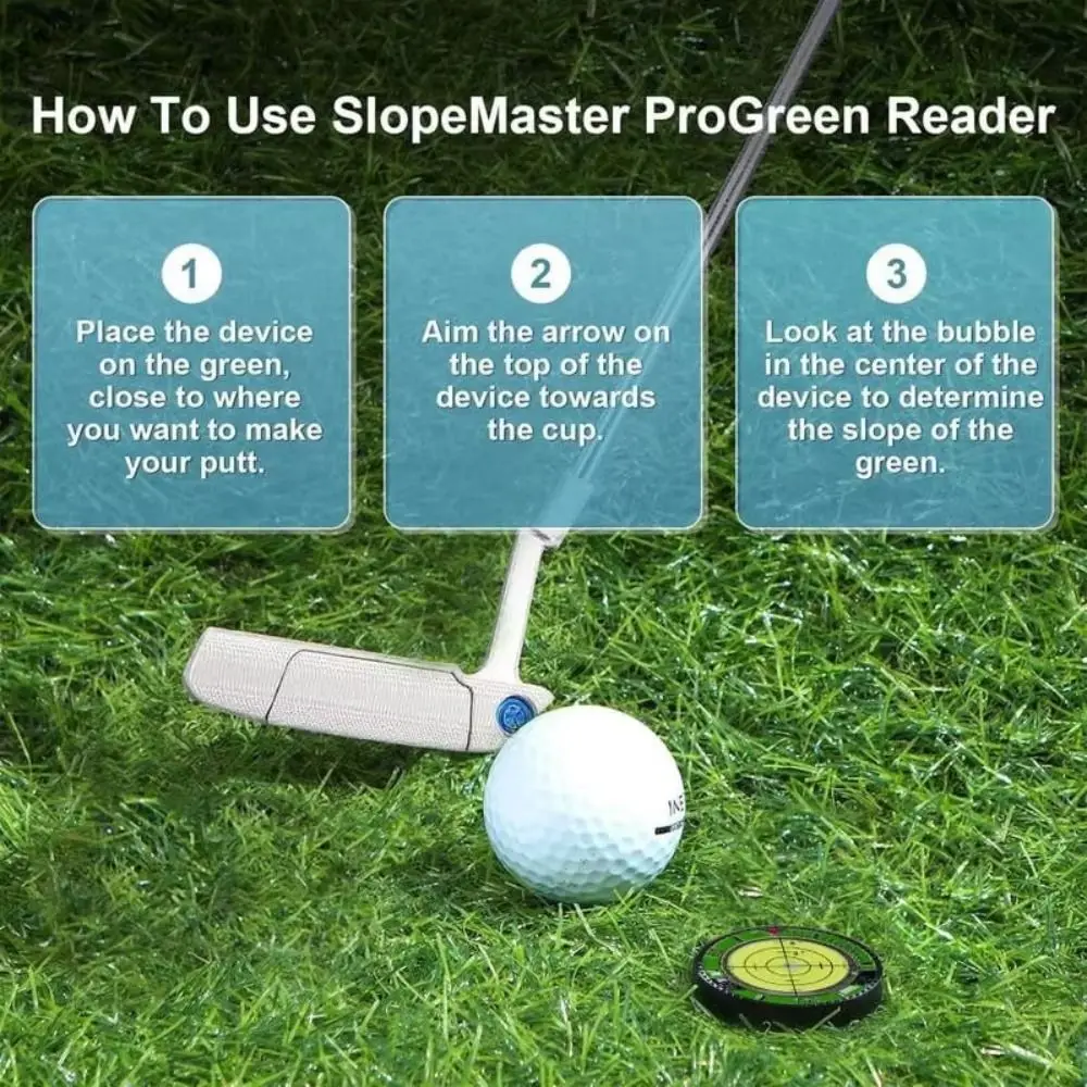 High Precision Golf Tools Leveler Clear&Transparent Training Tool Golf Slope Meter Easily Use Versatile Design Golf Spirit Level
High Precision Golf Tools Leveler Clear&Transparent Training Tool Golf Slope Meter Easily Use Versatile Design Golf Spirit Level