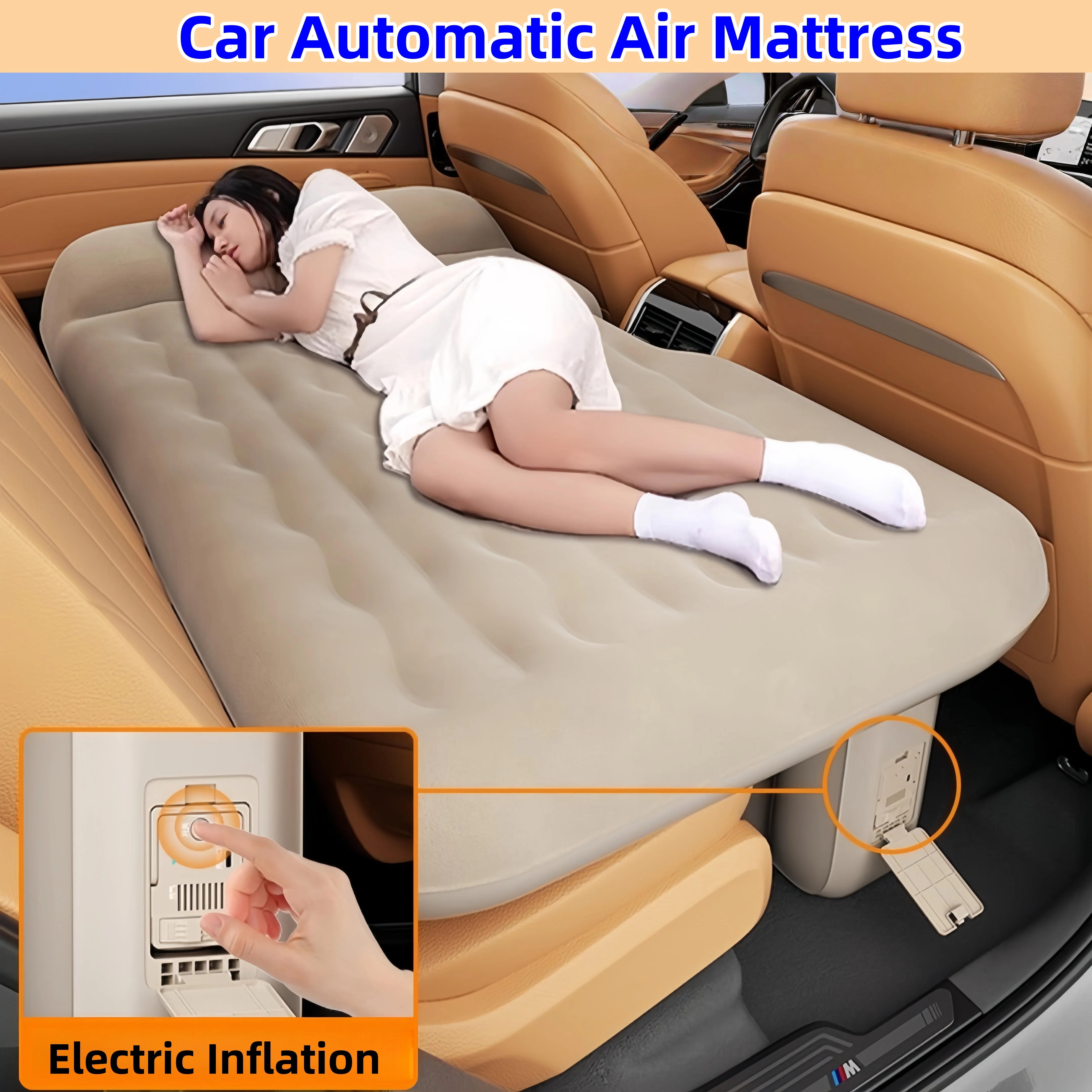 Car Inflatable Bed Automatic air mattress Trunk Leveling Pad Mattress Sleeping Pad Car Converted Bed Foldable Car Travel Bed
Car Inflatable Bed Automatic air mattress Trunk Leveling Pad Mattress Sleeping Pad Car Converted Bed Foldable Car Travel Bed