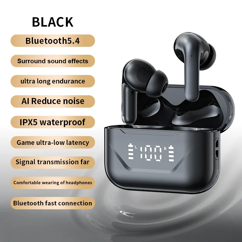 Noise Cancellation Wireless Bluetooth Headset Long Battery Life ANC + ENC In-ear TWS Dual Mark Intelligent
Noise Cancellation Wireless Bluetooth Headset Long Battery Life ANC + ENC In-ear TWS Dual Mark Intelligent