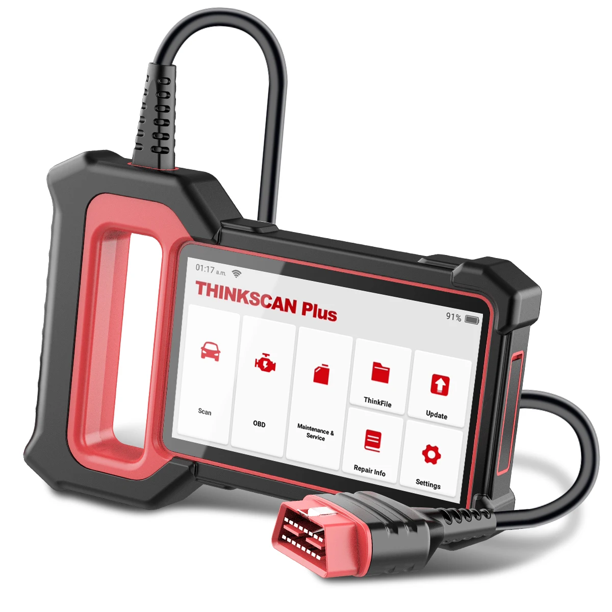 Диагностический сканер ThinkScan Plus S7, 5 вариантов специальных услуг, крышка автомобильного сканера 10000 +, считыватель кодов автомобилей
Диагностический сканер ThinkScan Plus S7, 5 вариантов специальных услуг, крышка автомобильного сканера 10000 +, считыватель кодов автомобилей