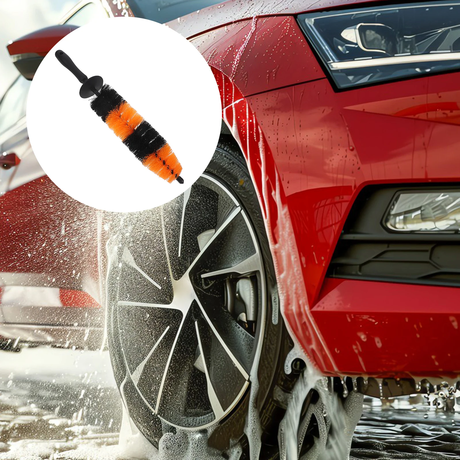 Car Wheel Brushes Rim Cleaner Tire Brush Orange Black Cleaning Tool Detailing Hard Areas Efficient Power Versatile Tasks
Car Wheel Brushes Rim Cleaner Tire Brush Orange Black Cleaning Tool Detailing Hard Areas Efficient Power Versatile Tasks