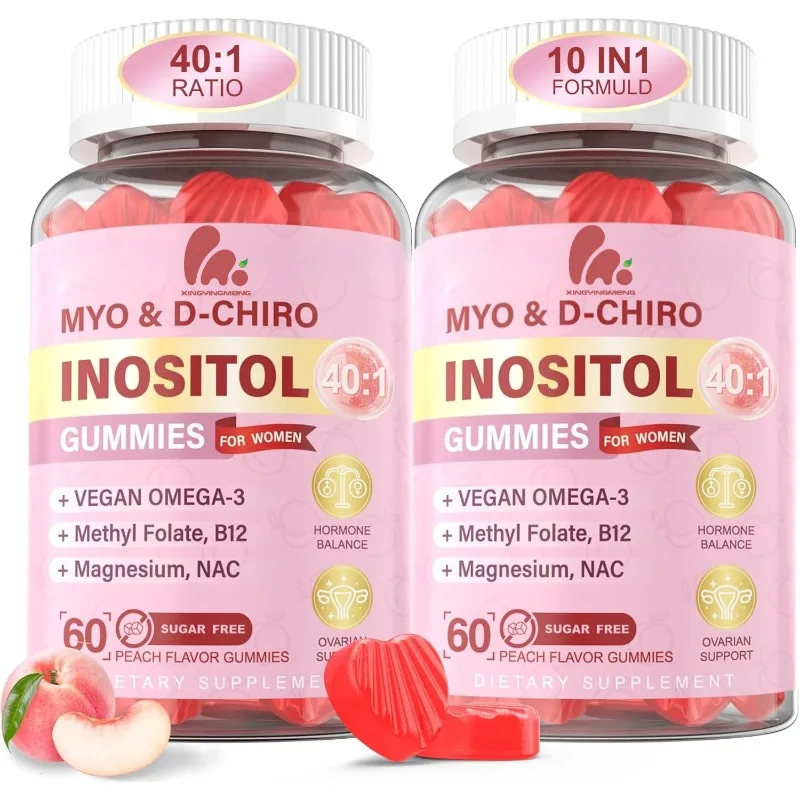 Myo Inositol and D-Chiro Inositol Female Soft Candy Соотношение 40:1 Omega-3+Витамин D3, Магниевый глицин, Фоникальная кислота+Витамин B12
Myo Inositol and D-Chiro Inositol Female Soft Candy Соотношение 40:1 Omega-3+Витамин D3, Магниевый глицин, Фоникальная кислота+Витамин B12