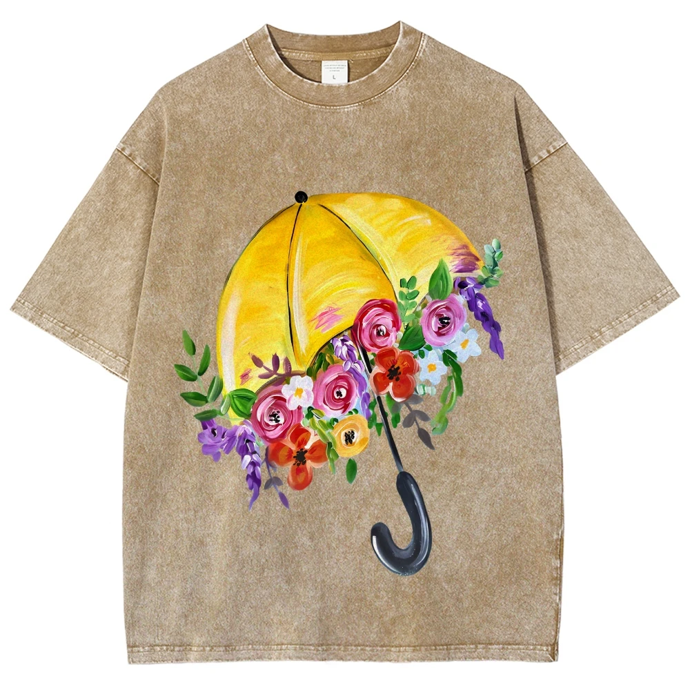 Yellow Umbrella with Colorful Flowers Graphic T - Shirt,, Artistic & Charming Vibe, Oversized Fit, Soft Fabric for Casual Looks
Yellow Umbrella with Colorful Flowers Graphic T - Shirt,, Artistic & Charming Vibe, Oversized Fit, Soft Fabric for Casual Looks
