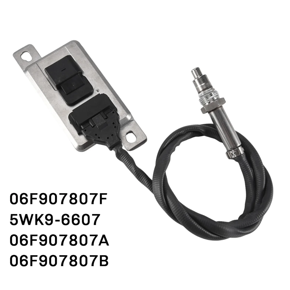 For A3 Golf 2003-2008 NOX Sensor Nitrogen Oxide Sensor 06F907807F 5WK9-6607 06F907807A 06F907807B
For A3 Golf 2003-2008 NOX Sensor Nitrogen Oxide Sensor 06F907807F 5WK9-6607 06F907807A 06F907807B