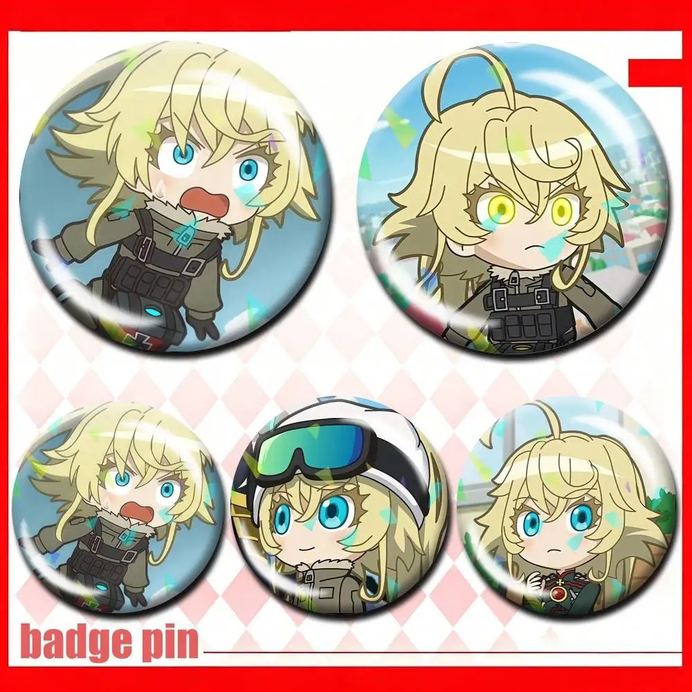Lovely Chibis of Tanya Degurechaff 25 32 44 58 75mm Badges Personalized Round Brooches Pins Accessory Customizable
Lovely Chibis of Tanya Degurechaff 25 32 44 58 75mm Badges Personalized Round Brooches Pins Accessory Customizable