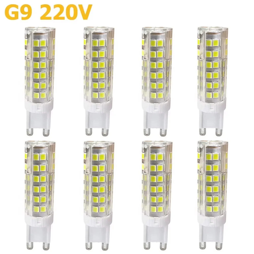 5 - 8Pcs G9 Светодиодные лампы 9W AC 220V G9 Светодиодные лампы SMD 2835 Светодиодные лампы G9 Замена галогенных ламп 30 / 40W Теплый белый / белый свет Быстрая доставка 4 - 6 дней Бесплатная доставка
5 - 8Pcs G9 Светодиодные лампы 9W AC 220V G9 Светодиодные лампы SMD 2835 Светодиодные лампы G9 Замена галогенных ламп 30 / 40W Теплый белый / белый свет Быстрая доставка 4 - 6 дней Бесплатная доставка