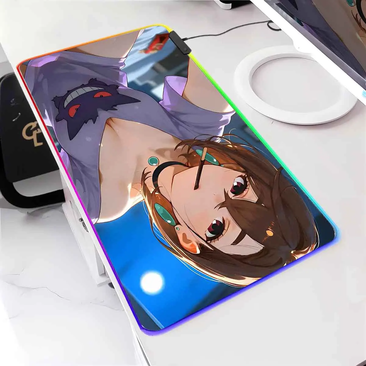 Anime Dan da dan Large Non-slip Mouse Pad LED Backlit Momo Ayase Leopard RGB Mouse Pad Overwatched Table Gaming Keyboard Mat
Anime Dan da dan Large Non-slip Mouse Pad LED Backlit Momo Ayase Leopard RGB Mouse Pad Overwatched Table Gaming Keyboard Mat
