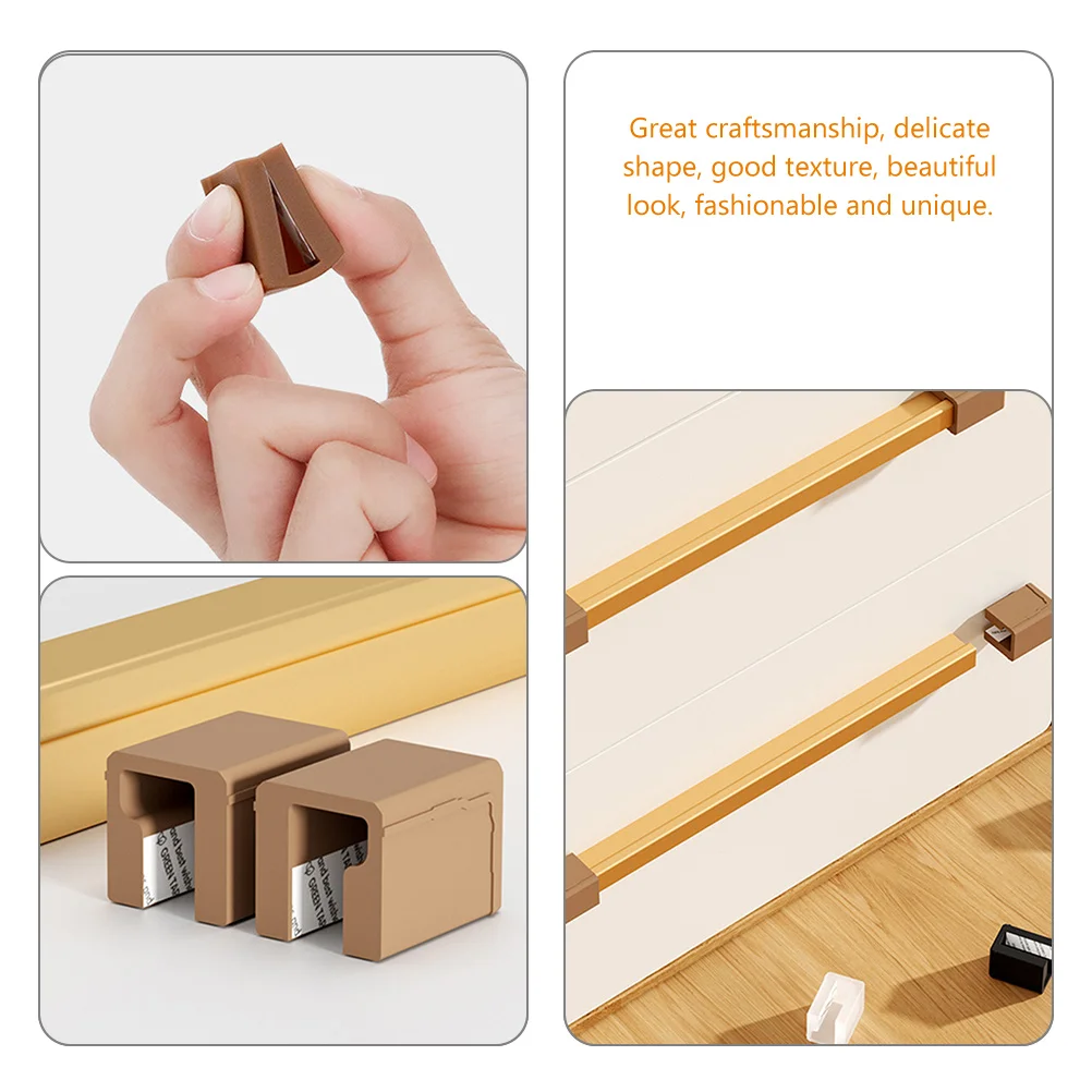 6pcs Corner Protectors Drawer Handle Proofing Guard Wardrobe Closet Silica Gel Anti Collision Soft Durable L-Shaped
6pcs Corner Protectors Drawer Handle Proofing Guard Wardrobe Closet Silica Gel Anti Collision Soft Durable L-Shaped