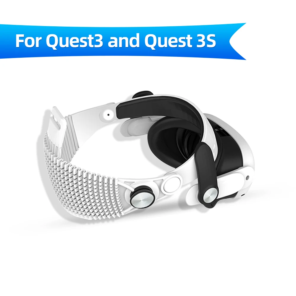 Удобная повязка на голову для Meta Quest 3 VR с снятием стресса и дышащей сверхлегкой повязкой на голову Quest 3S, аксессуары VR
Удобная повязка на голову для Meta Quest 3 VR с снятием стресса и дышащей сверхлегкой повязкой на голову Quest 3S, аксессуары VR
