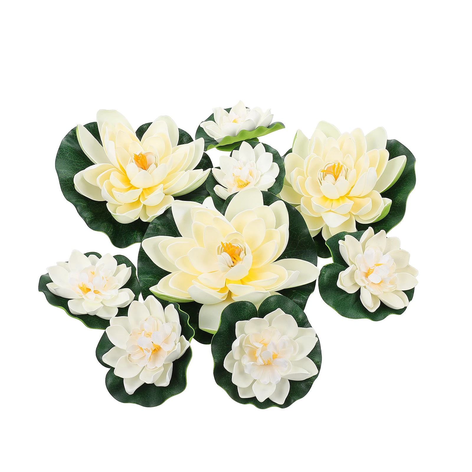 9pcs Artificial Water Lily Floating Pond Plants Eva Foam Garden DecorArtificial Floating Lotus
9pcs Artificial Water Lily Floating Pond Plants Eva Foam Garden DecorArtificial Floating Lotus