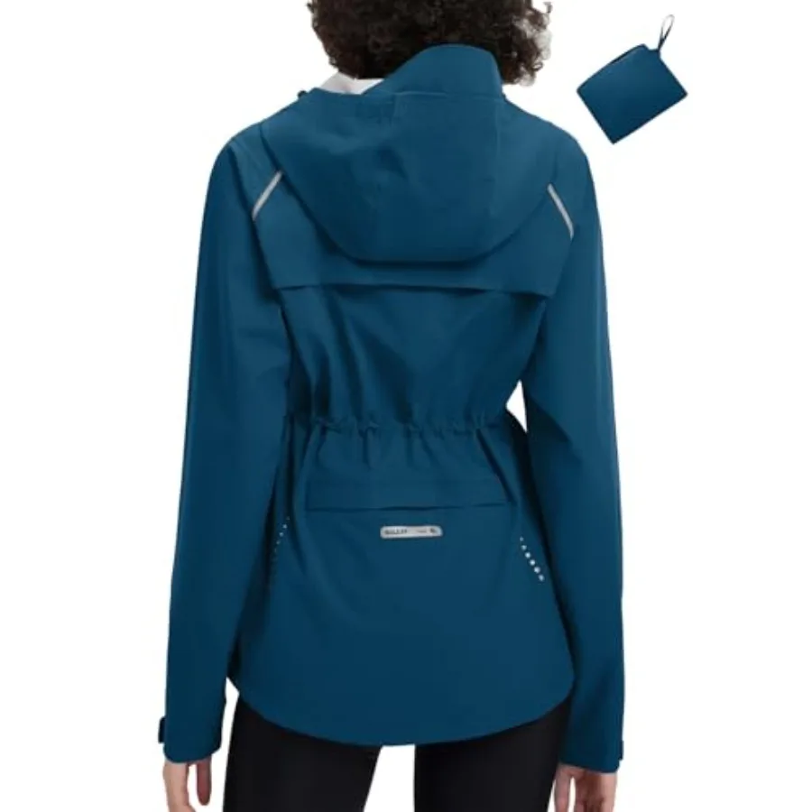 baleaf Women's Rain Jackets Waterproof Windbreaker Packable Lightweight Cycling Running Jacket Hiking Gear Reflective Hooded
baleaf Women's Rain Jackets Waterproof Windbreaker Packable Lightweight Cycling Running Jacket Hiking Gear Reflective Hooded