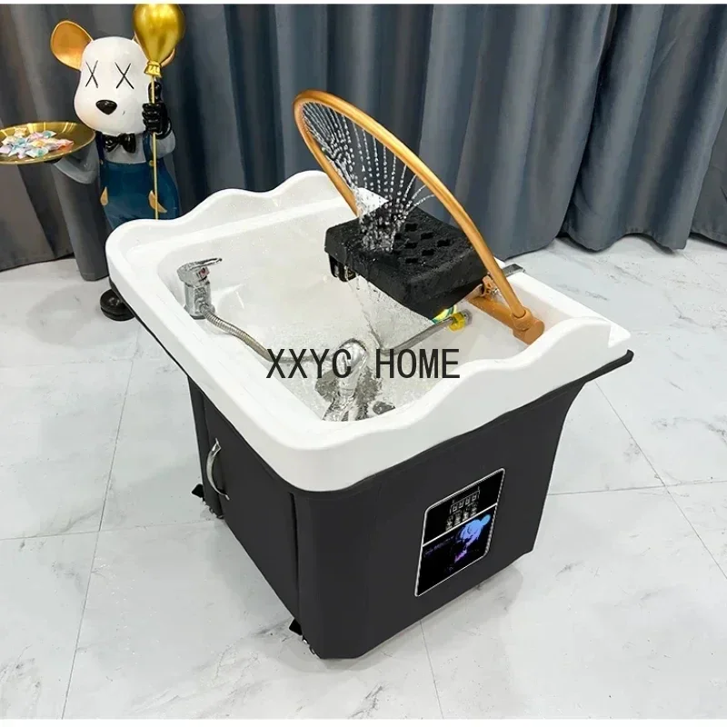 Massage Couch Movable Head Therapy Machine Water Circulation Fumigation Head Recuperation Shampoo Basin
Massage Couch Movable Head Therapy Machine Water Circulation Fumigation Head Recuperation Shampoo Basin