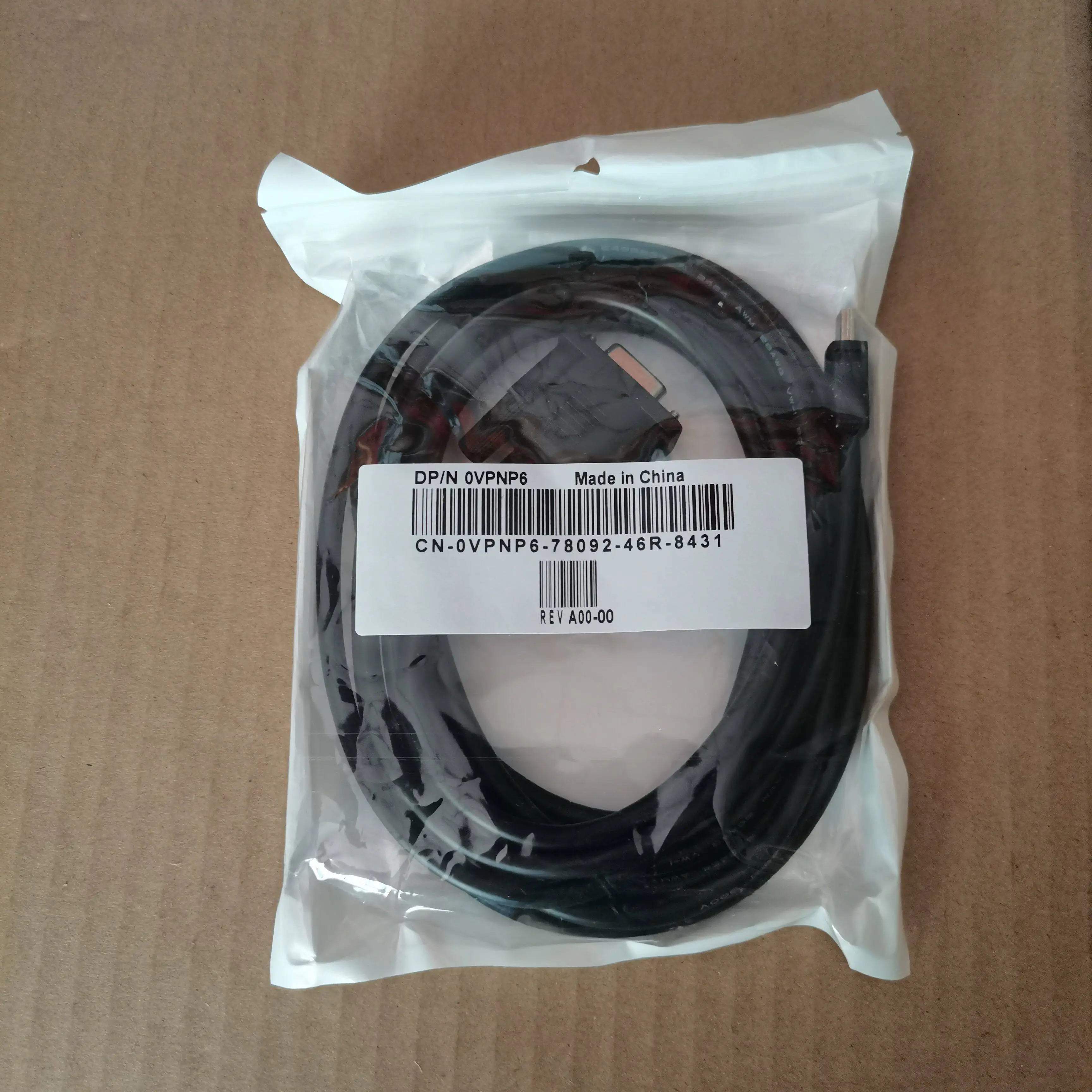 For Dell MD3400 MD3800i/f MD3820f/i storage, serial diagnostic cable VPNP6
For Dell MD3400 MD3800i/f MD3820f/i storage, serial diagnostic cable VPNP6