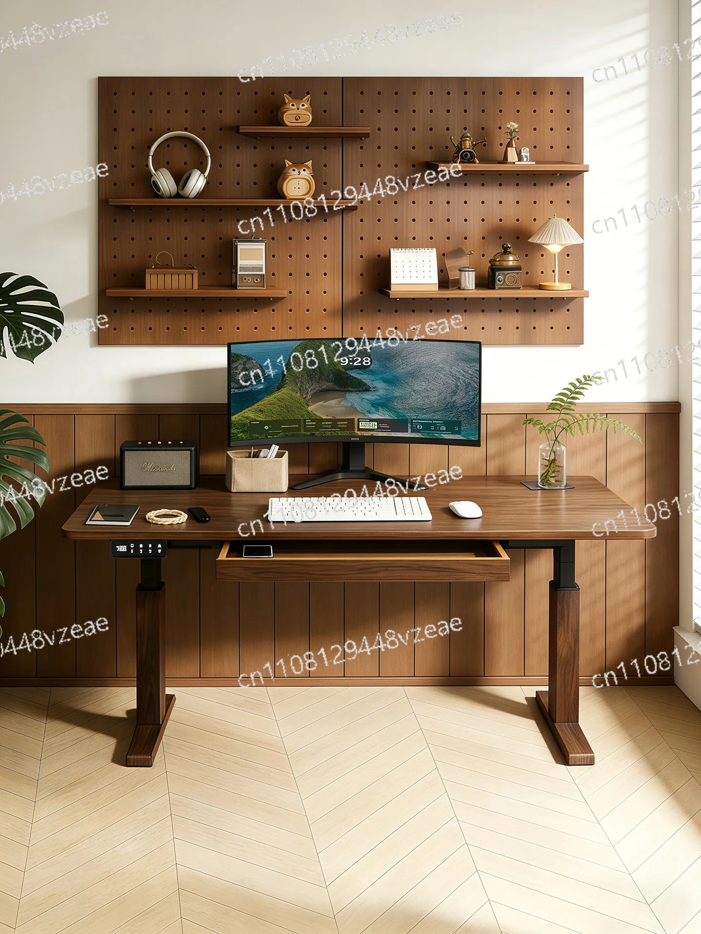 South American Walnut Lifting Computer Desk Desktop Smart Electric Solid Wood Work Desk E-sports Table
South American Walnut Lifting Computer Desk Desktop Smart Electric Solid Wood Work Desk E-sports Table