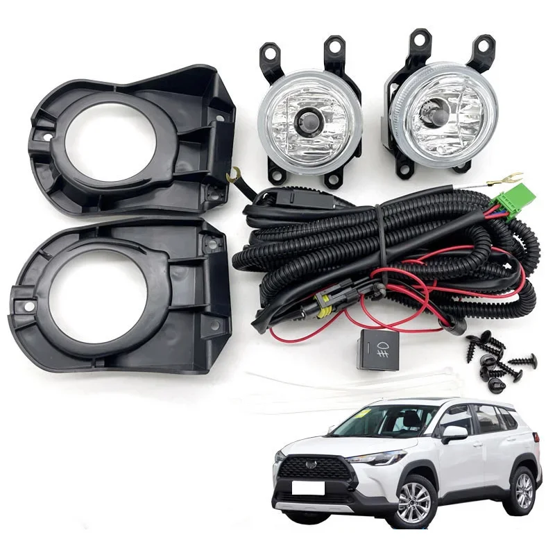 For Toyota Corolla CROSS 2020 2021 2022front fog lamp assembly LED anti-fog light Daytime driving light 2pcs
For Toyota Corolla CROSS 2020 2021 2022front fog lamp assembly LED anti-fog light Daytime driving light 2pcs