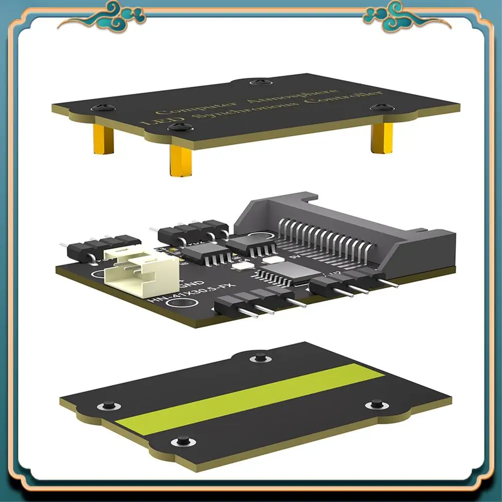 (New)-5V 3PIN RGB Fan Controller,5V Lighting Controller, Computer Atmosphere RGB LED Synchronization Controller For Desktop PC
(New)-5V 3PIN RGB Fan Controller,5V Lighting Controller, Computer Atmosphere RGB LED Synchronization Controller For Desktop PC