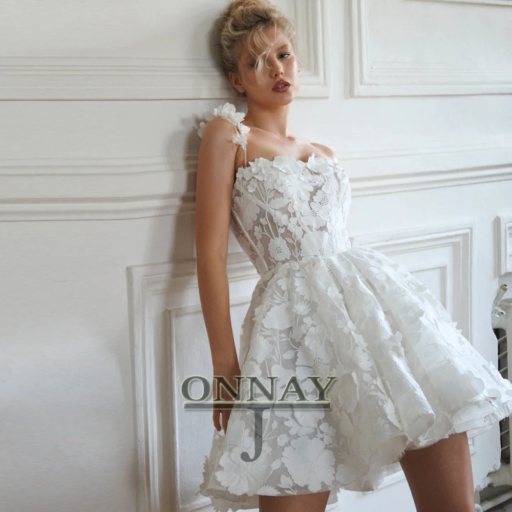 Customized Bohemian Wedding Dresses Short for Women One Shoulder Lace Appliques Bridal Gown for Bride Vestidos De Novia Plus
Customized Bohemian Wedding Dresses Short for Women One Shoulder Lace Appliques Bridal Gown for Bride Vestidos De Novia Plus