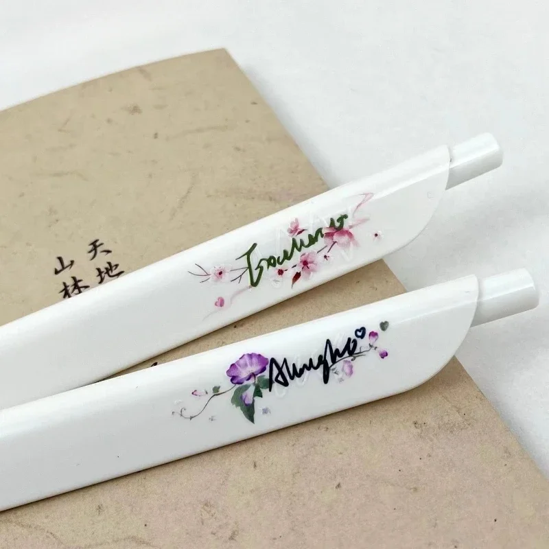 Popular Peach Blossom Morning Glory Flower Neutral Pen Simple High Value Student 0.5mm Black Pen School Supplies Student Gifts
Popular Peach Blossom Morning Glory Flower Neutral Pen Simple High Value Student 0.5mm Black Pen School Supplies Student Gifts