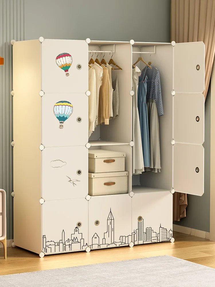Storage Cabinet Cloth Wardrobe Plastic Storage Cabinet for Rental Room Strong and Durable
Storage Cabinet Cloth Wardrobe Plastic Storage Cabinet for Rental Room Strong and Durable