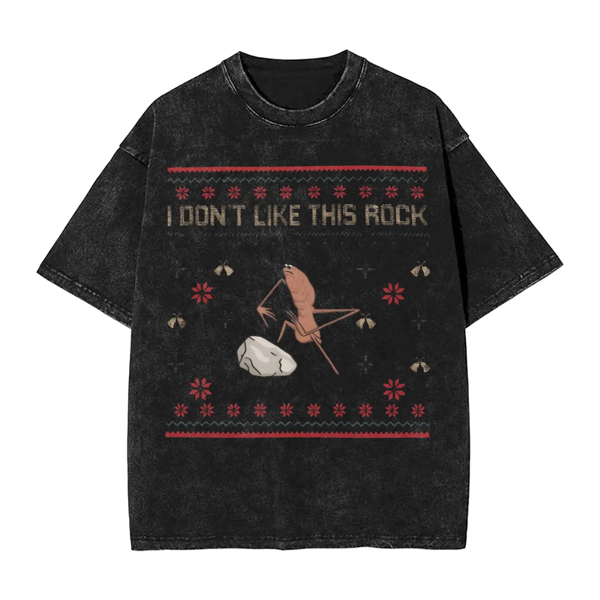 Футболка «I Don't Like This Rock» Marcus The Worm Свободные футболки с короткими рукавами Топы в уличном стиле Пляжные хлопковые футболки большого размера с круглым вырезом
Футболка «I Don't Like This Rock» Marcus The Worm Свободные футболки с короткими рукавами Топы в уличном стиле Пляжные хлопковые футболки большого размера с круглым вырезом