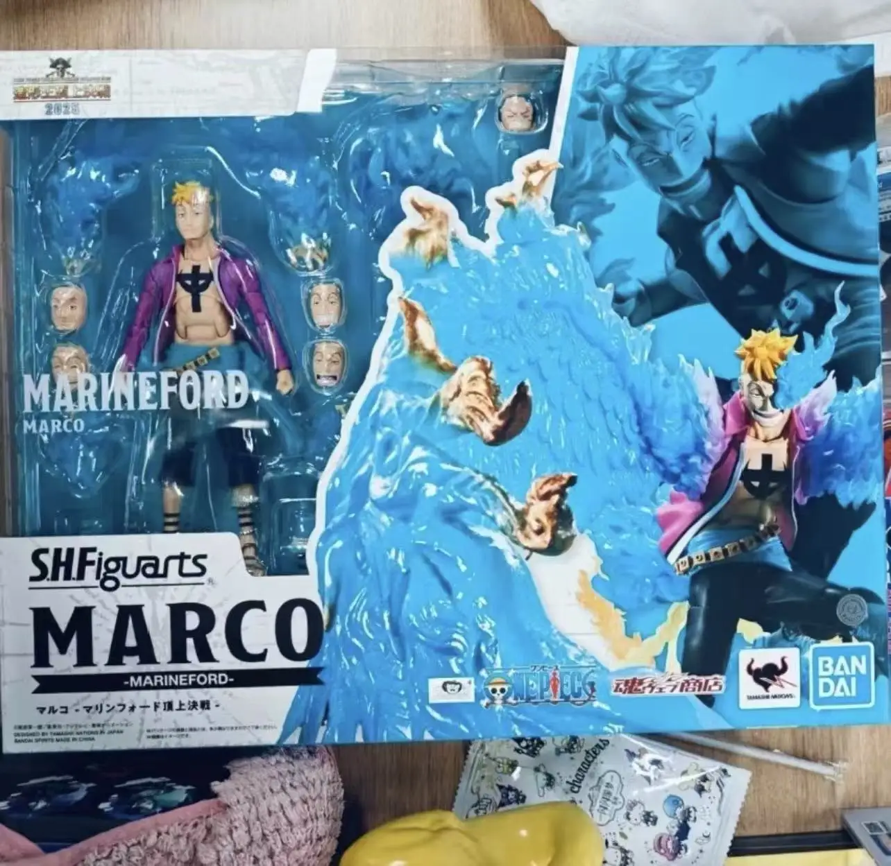 In Shock Original Bandai SHF S.H.Figuarts ONE PIECE MARINEFORD Marco Action Figure Finished Model Anime Action Toy Gifts
In Shock Original Bandai SHF S.H.Figuarts ONE PIECE MARINEFORD Marco Action Figure Finished Model Anime Action Toy Gifts