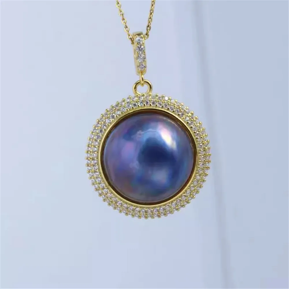 S925 Sterling Silver Pearl Pendant Setting, DIY Empty Bezel Cup Jewelry Supplies for Craft Making, Hollow Prong Pendant Findings
S925 Sterling Silver Pearl Pendant Setting, DIY Empty Bezel Cup Jewelry Supplies for Craft Making, Hollow Prong Pendant Findings