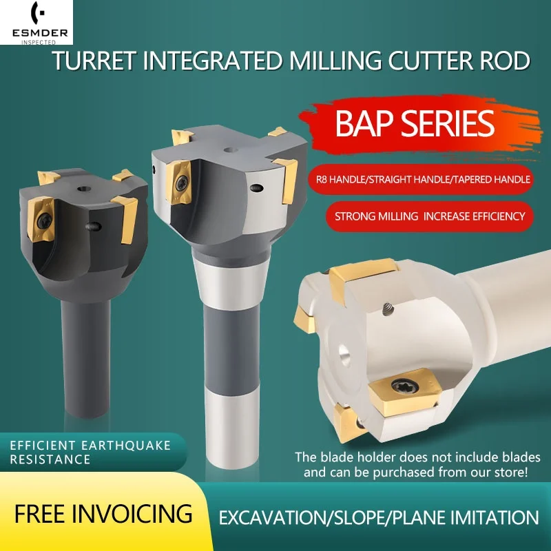 BAP300R 400R Угловой фрезерный стержень BAP400R-100-7T-R8-M14 BAP400R-40-3T-C20 Конический хвостовик, адаптируемый к пластинам APMT1135/1604
BAP300R 400R Угловой фрезерный стержень BAP400R-100-7T-R8-M14 BAP400R-40-3T-C20 Конический хвостовик, адаптируемый к пластинам APMT1135/1604