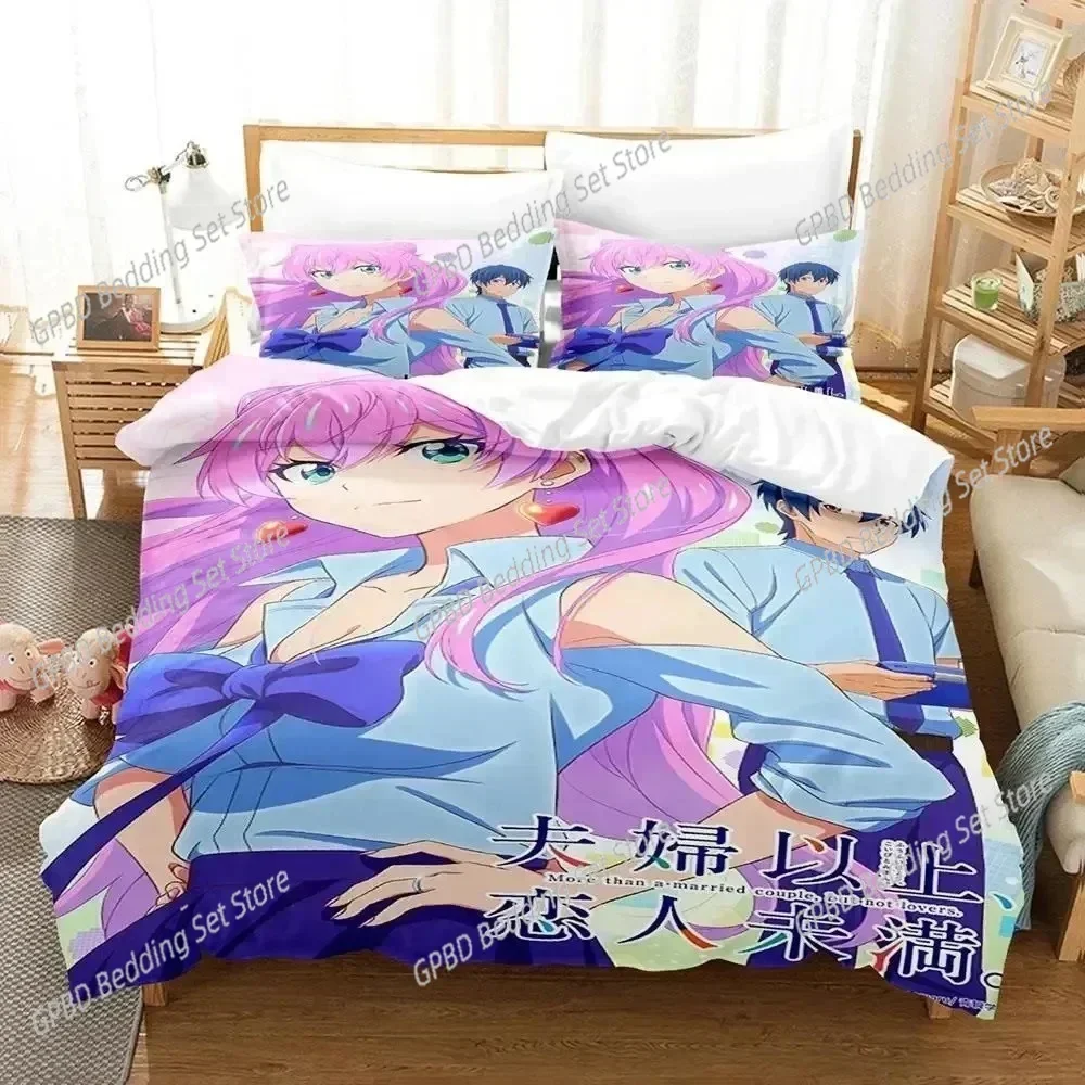 Anime More Than a Married Couple But Not Lovers Bedding Set Bedroom Soft Modern Bedspreads Comefortable Duvet Cover Pillowcase
Anime More Than a Married Couple But Not Lovers Bedding Set Bedroom Soft Modern Bedspreads Comefortable Duvet Cover Pillowcase