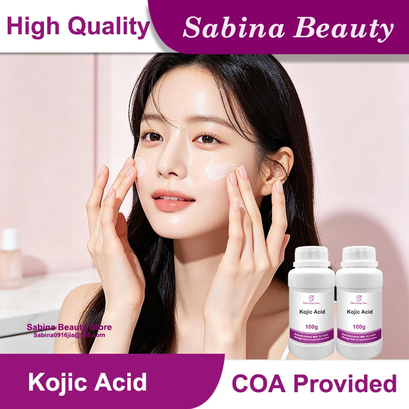 Cosmetic Ingredient 99% Kojic Acid Pigment for Skin Whitening Skincare Pigment
Cosmetic Ingredient 99% Kojic Acid Pigment for Skin Whitening Skincare Pigment