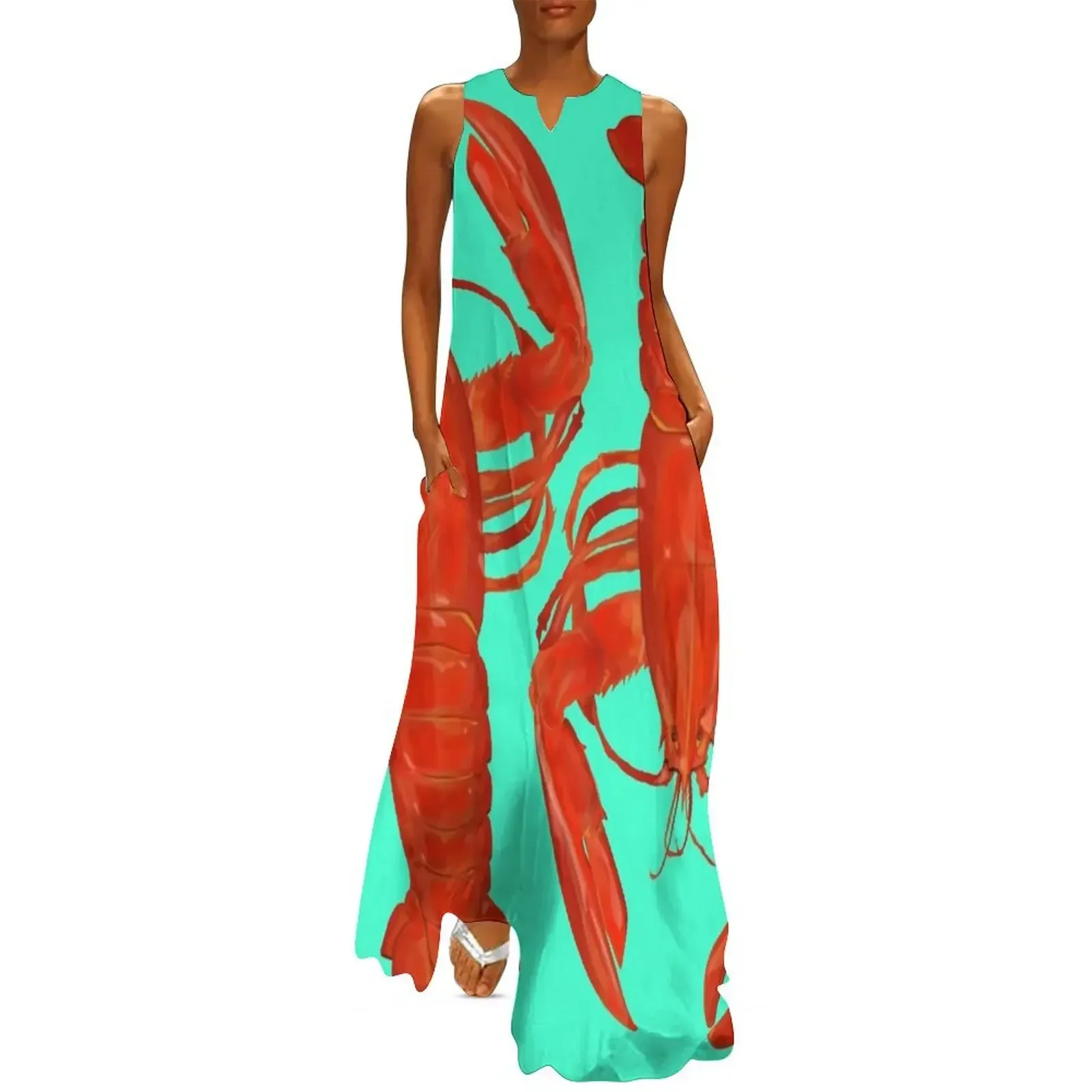 Lobsters Long Dress dress for women summer summer dress summer womens 2025 women party dresses
Lobsters Long Dress dress for women summer summer dress summer womens 2025 women party dresses