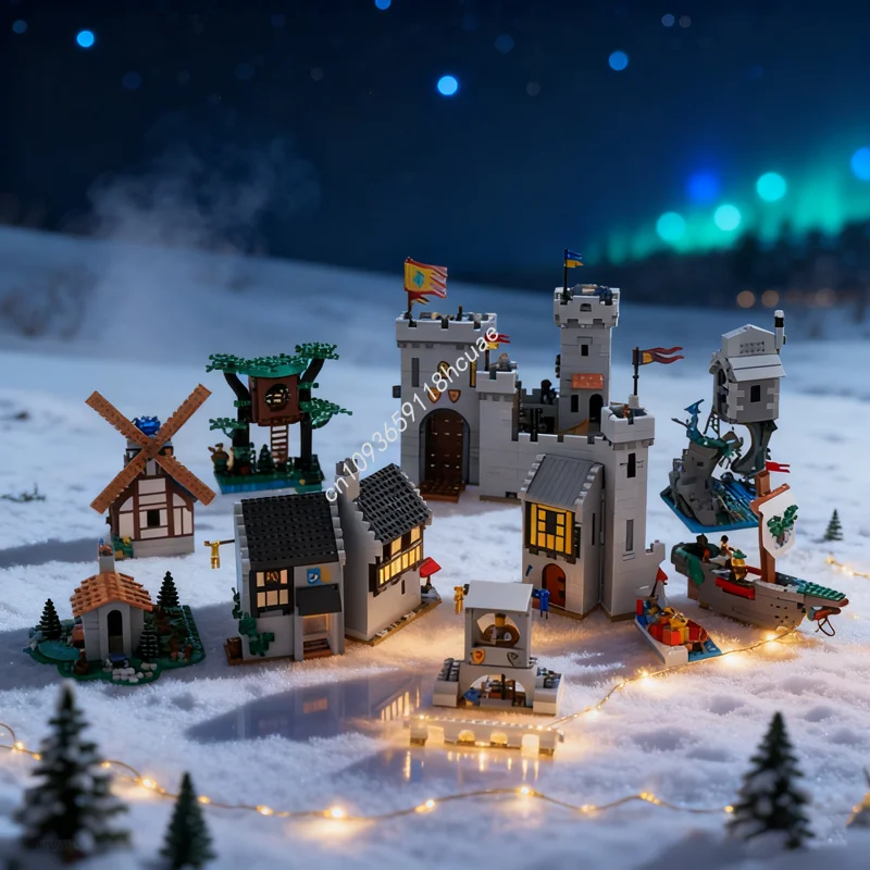 4250 шт. MOC полный замок мир замок модель строительные игрушки блоки архитектура сборка идея кирпич рождественские подарки на день рождения
4250 шт. MOC полный замок мир замок модель строительные игрушки блоки архитектура сборка идея кирпич рождественские подарки на день рождения