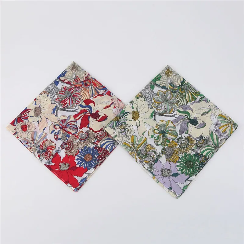 3Pcs 45x45cm Square Cotton Vintage Flower Printed Lady Handkerchief Women Face Hand Towel Wedding Party Serviettes
3Pcs 45x45cm Square Cotton Vintage Flower Printed Lady Handkerchief Women Face Hand Towel Wedding Party Serviettes