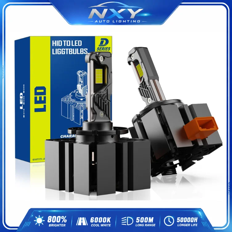 NXY D Series LED Headlight Bulb Plug and Play Canbus Error Free Hi Low Beam Hot Sale Car Headlamp Retrofit Decoder Kit Universal
NXY D Series LED Headlight Bulb Plug and Play Canbus Error Free Hi Low Beam Hot Sale Car Headlamp Retrofit Decoder Kit Universal